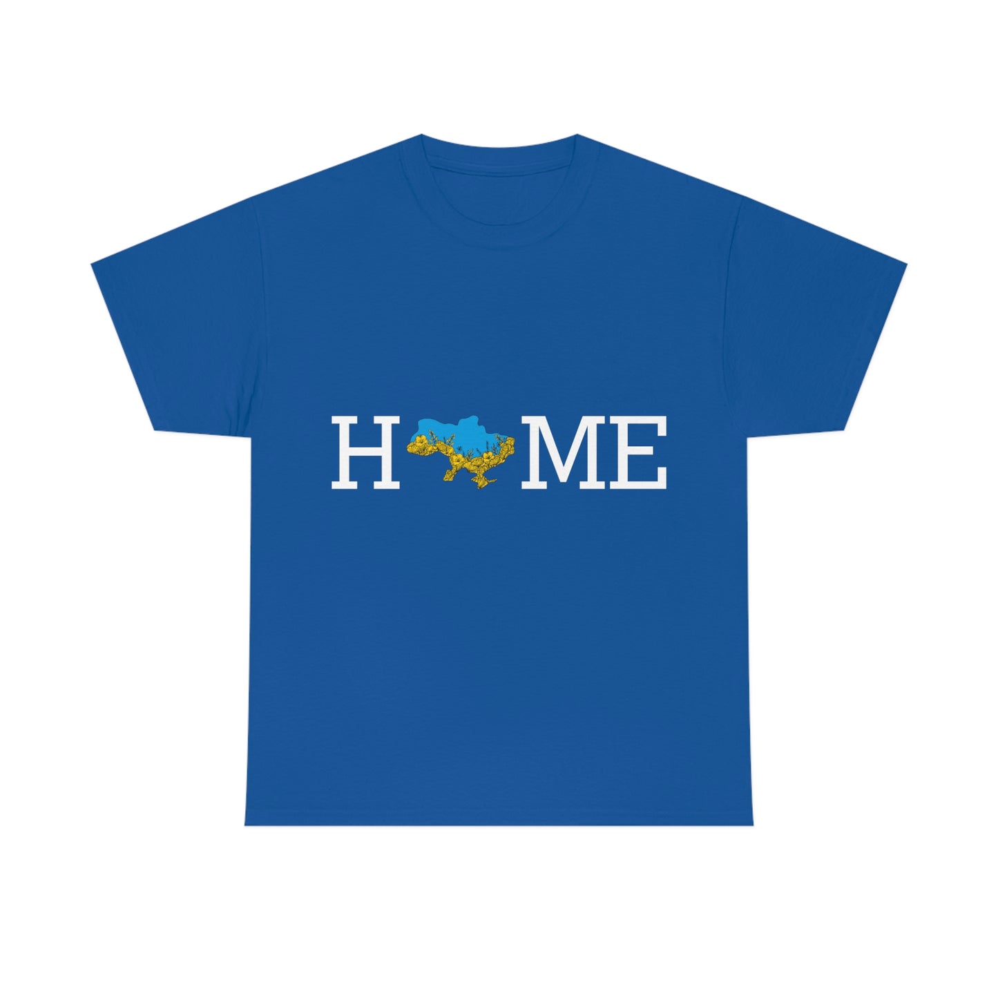 Blue & Yellow Home T-Shirt Unisex